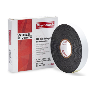 PLYMOUTH 8109 CINTA CAUTXO AUTOSOLDABLE 19x0,76mm (9,1m)